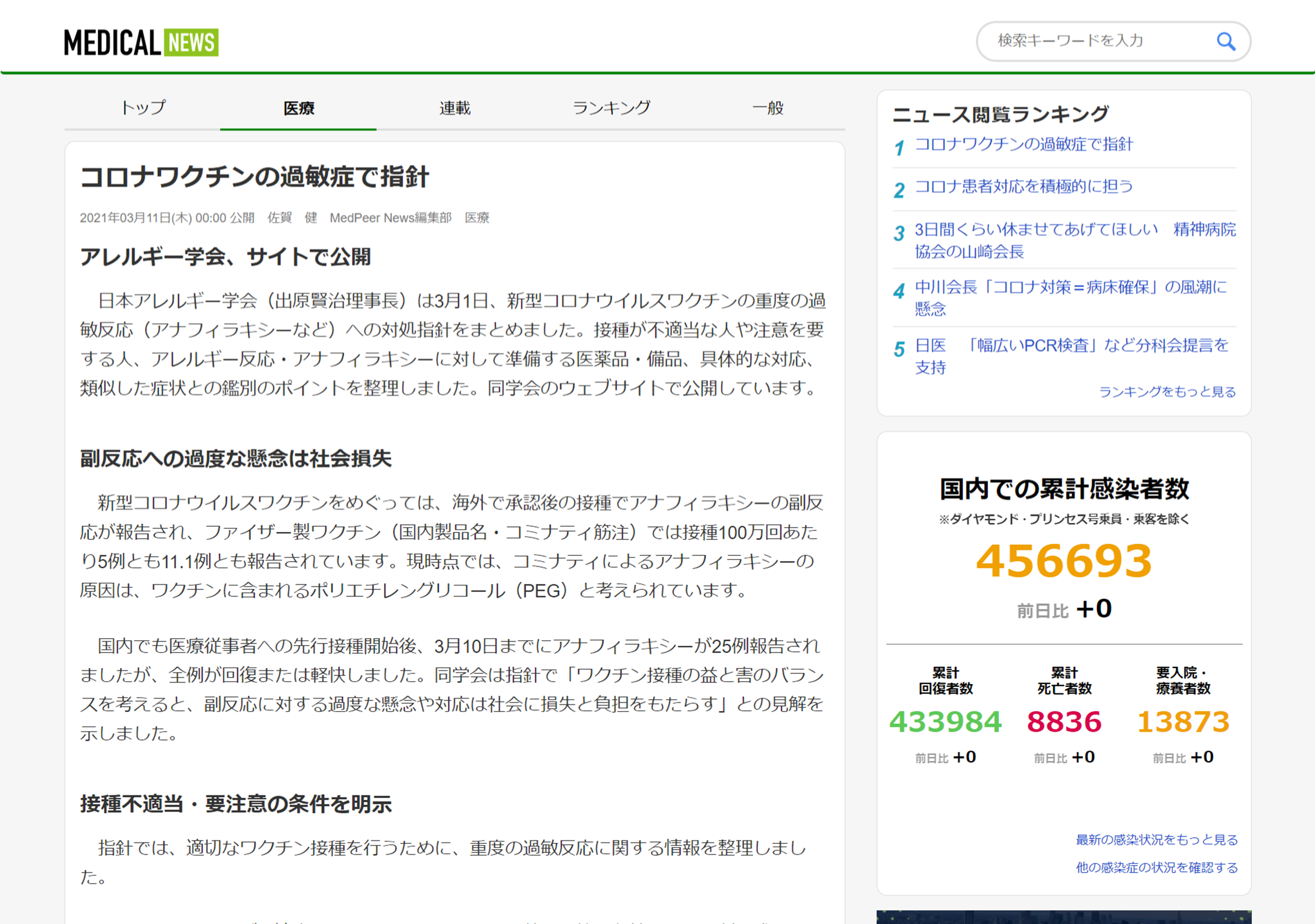 MEDICAL NEWSとは